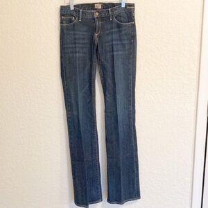 Vintage Gold sign low rise passion jeans